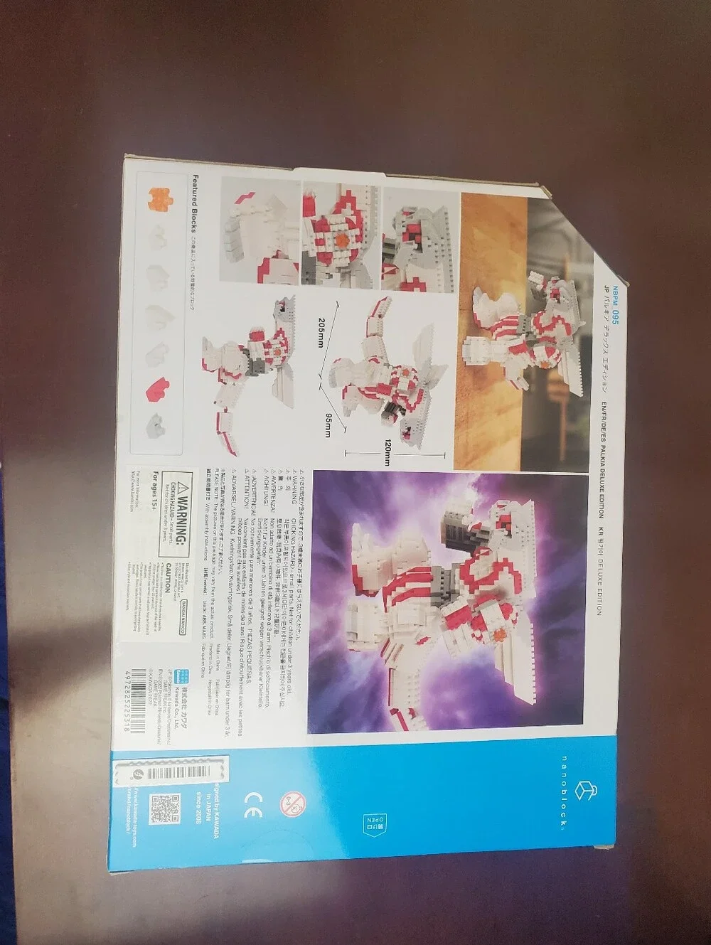 Nanoblock Pokemon Palkia DX Deluxe Edition Building Blocks Set NPM 095 Japan
